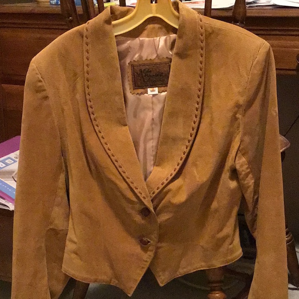Bolero leather jacket